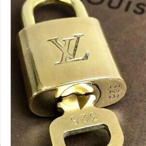 authentic Louis Vuitton lock key